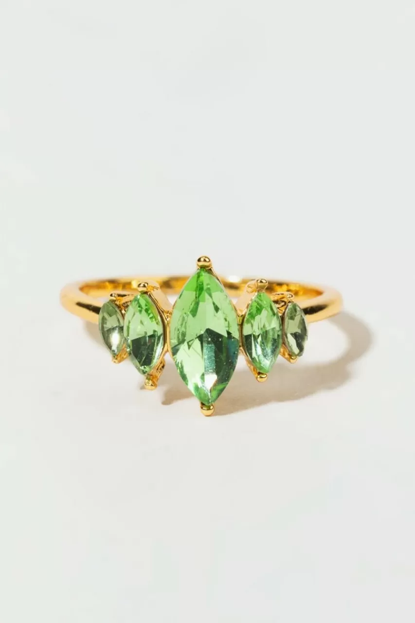 Francesca's 14K Gold Dip Birthstone Ring