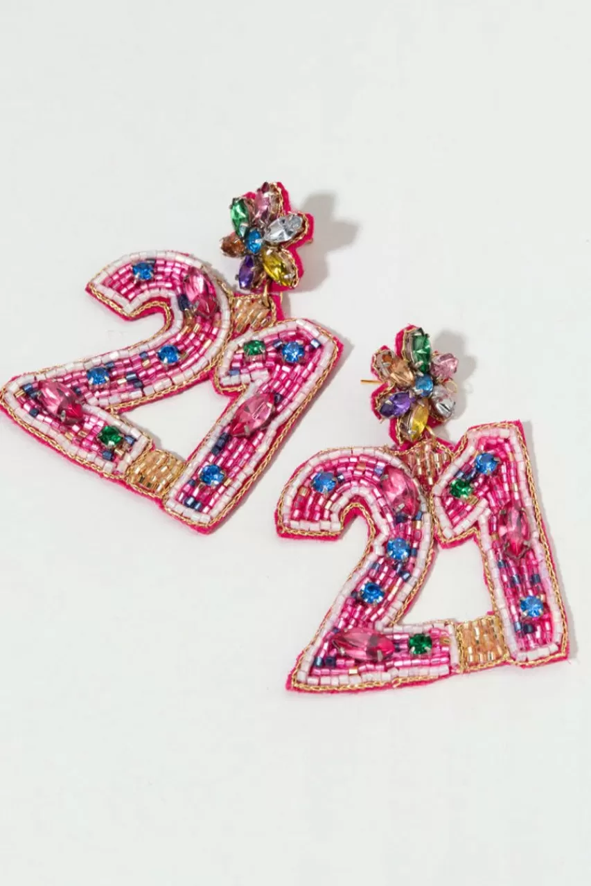 Francesca's 21St Birthday Drop Earrings