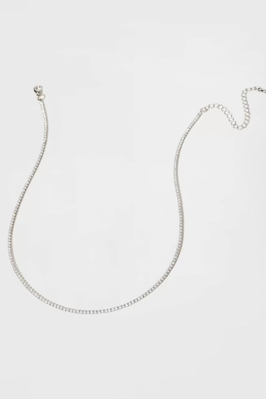 Francesca's Ada Cupchain Tennis Choker