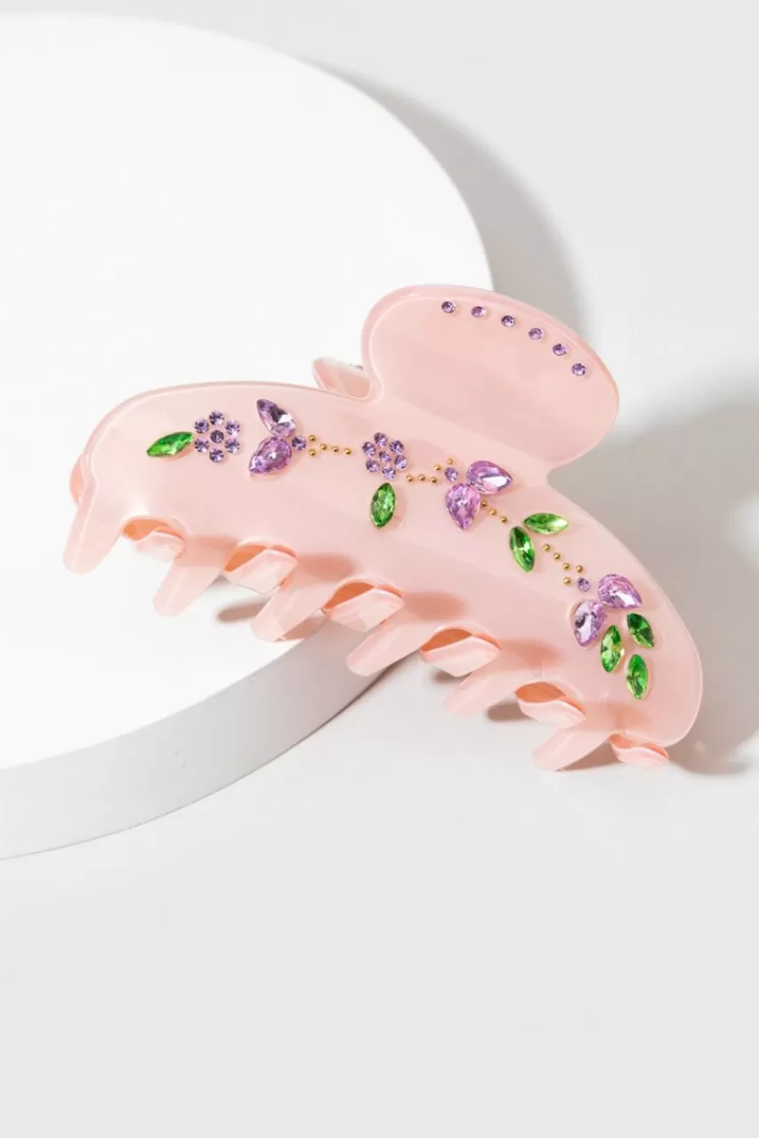 Francesca's Adriana Flower Claw