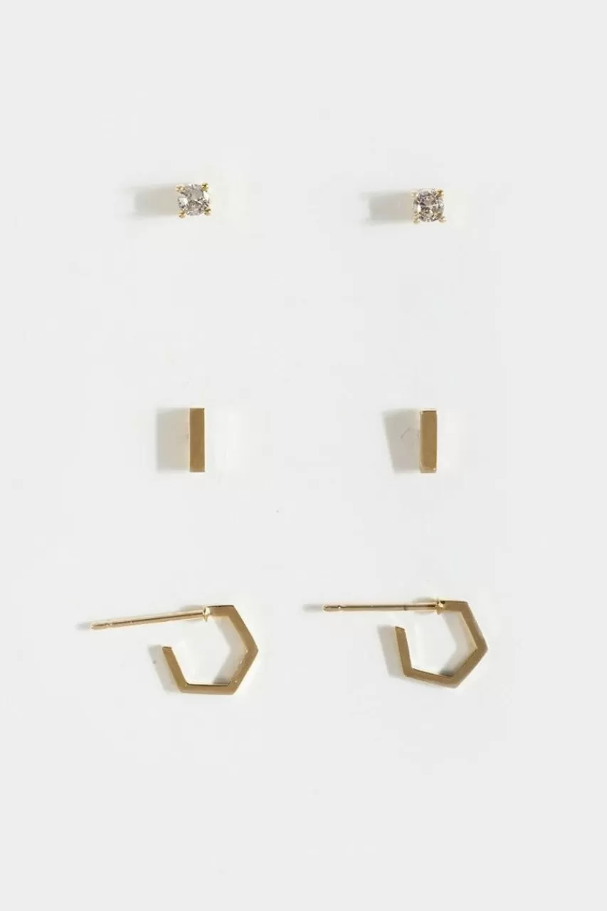 Francesca's Adrianna Simple Earring Set