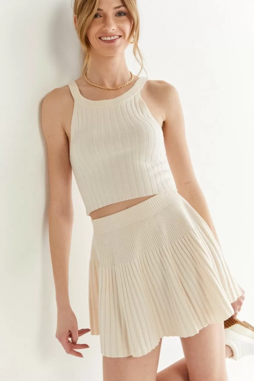 Francesca's Alexis Flippy Skirt