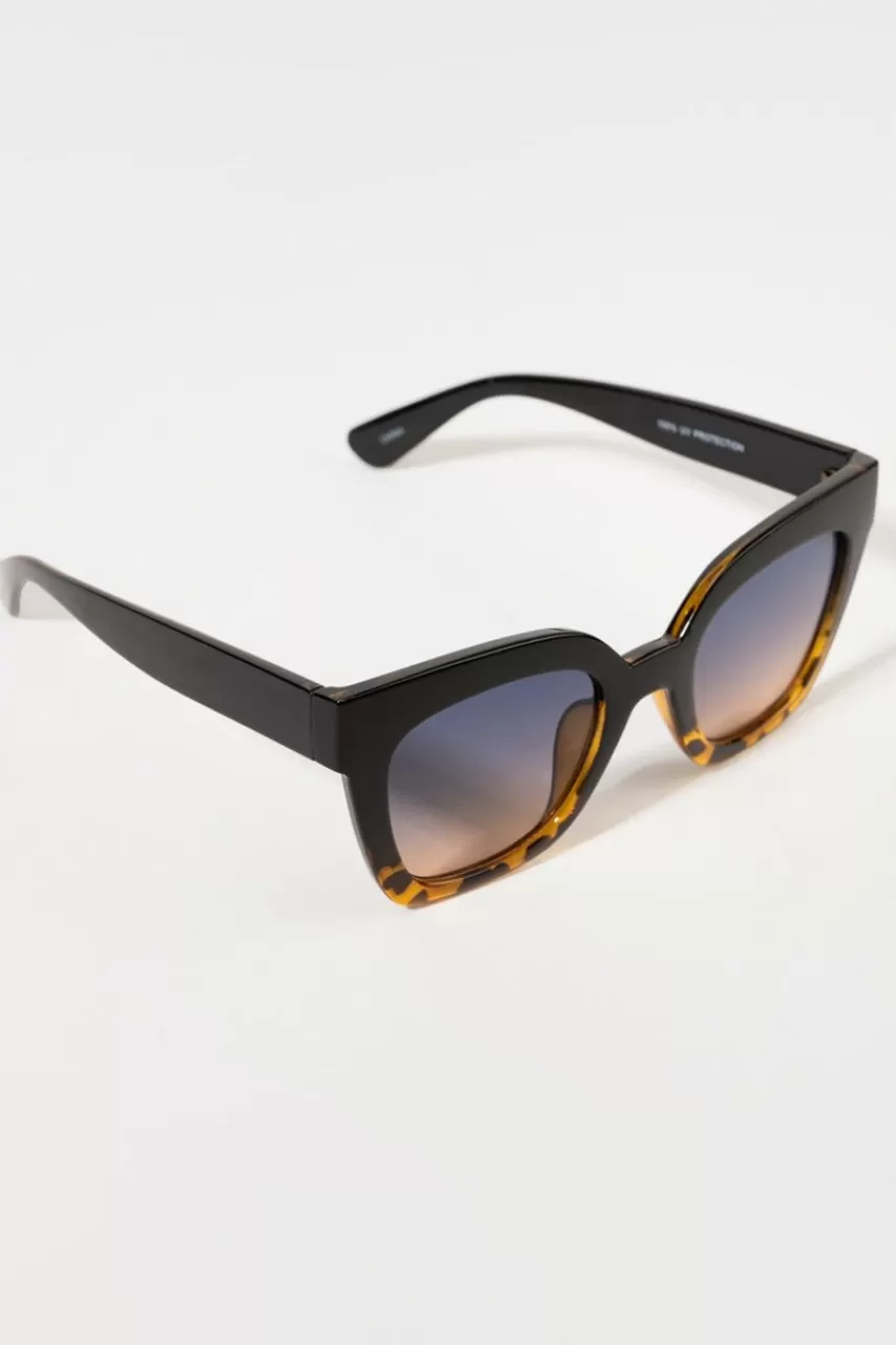 Francesca's Alexis Two Tone Ombre Sunglasses
