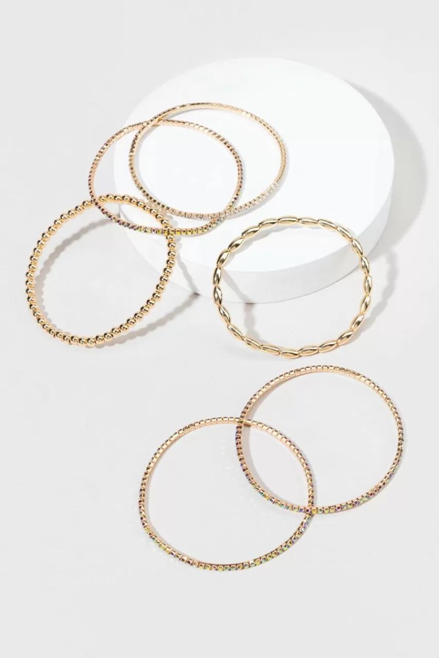 Francesca's Alice Cupchain Bracelet Set