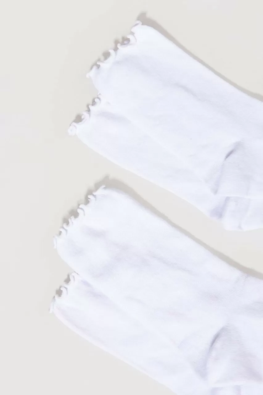 Francesca's Alice Mini Ruffle Socks