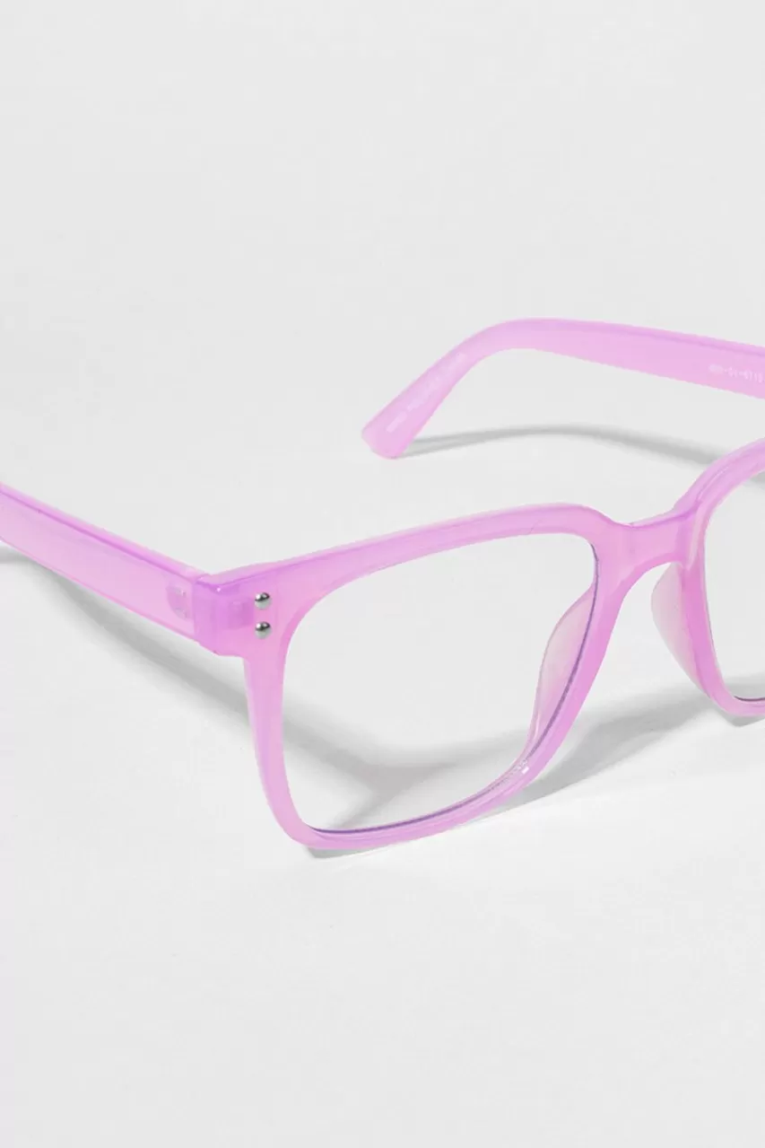 Francesca's Alice Rectangular Blue Light Glasses