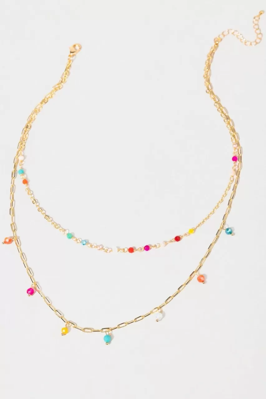 Francesca's Alyson Shaky Bead Necklace