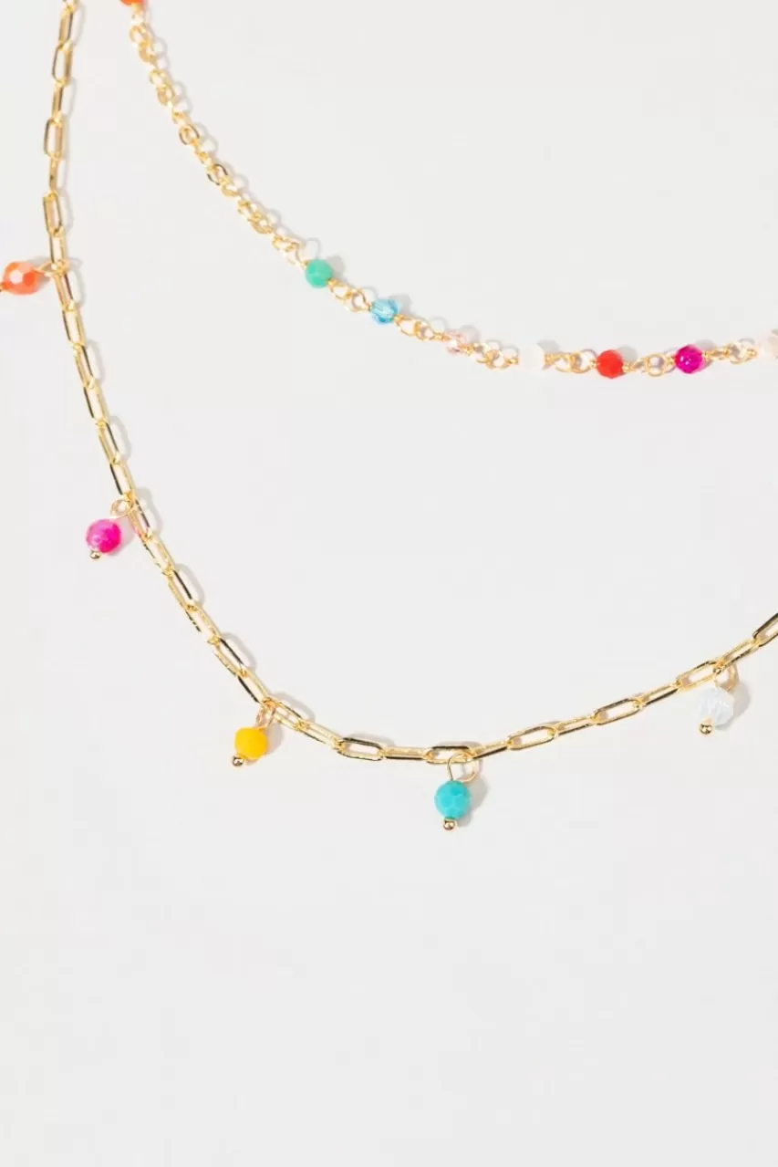 Francesca's Alyson Shaky Bead Necklace