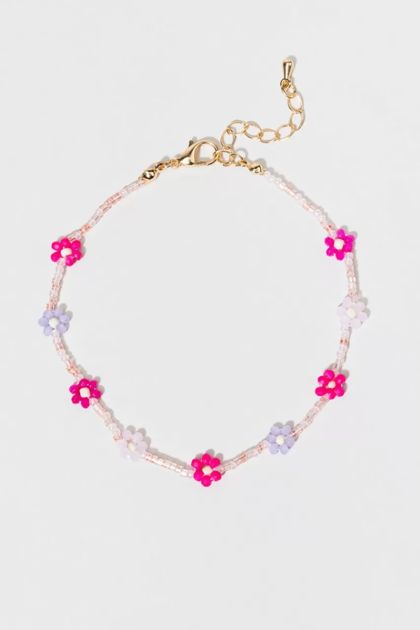 Francesca's Alyssa Flower Anklet