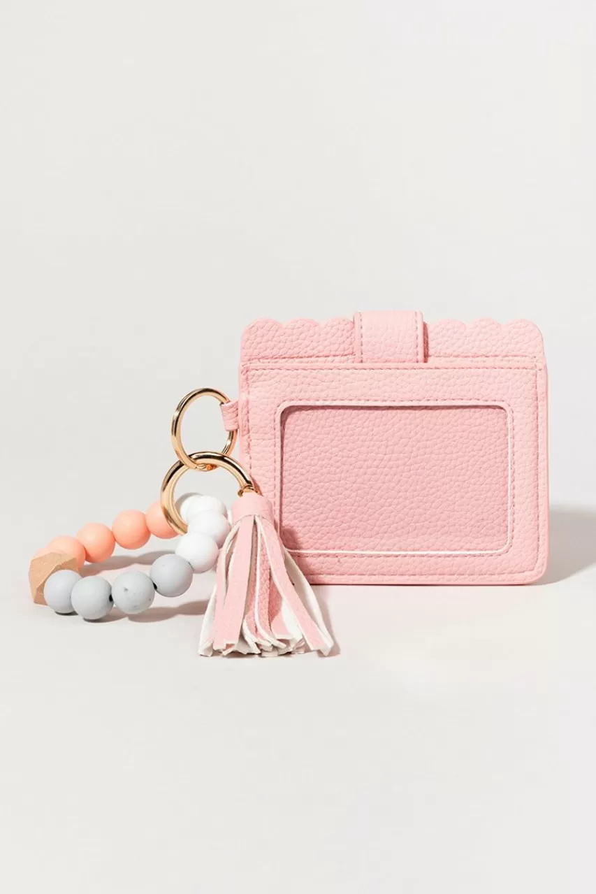 Francesca's Amity Card Case Keychain
