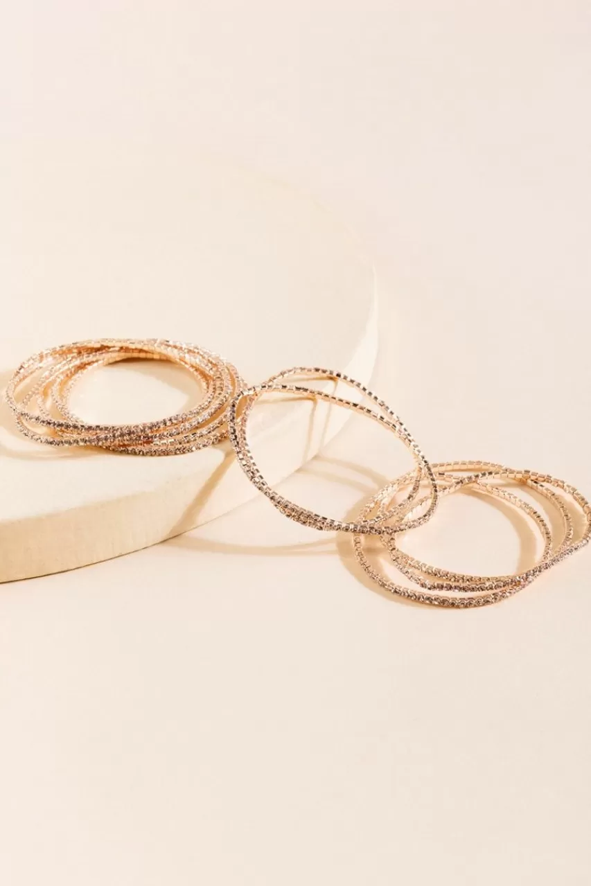 Francesca's Amy Pave Bracelet Set