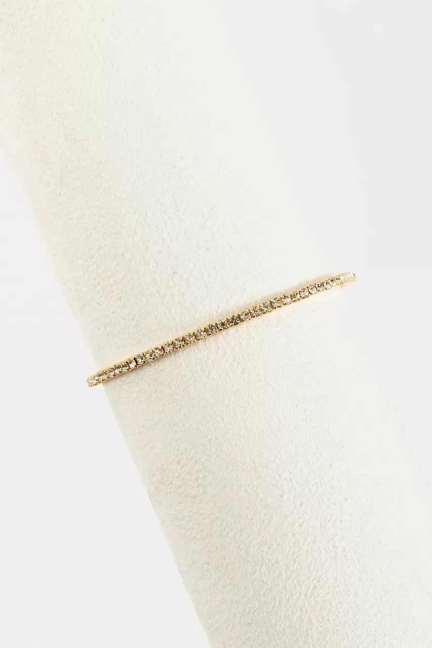 Francesca's Angel Wrap Tennis Bracelet