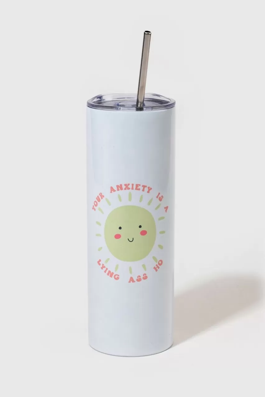 Francesca's Anxiety Lying Travel Tumbler