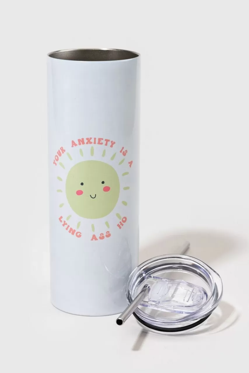 Francesca's Anxiety Lying Travel Tumbler