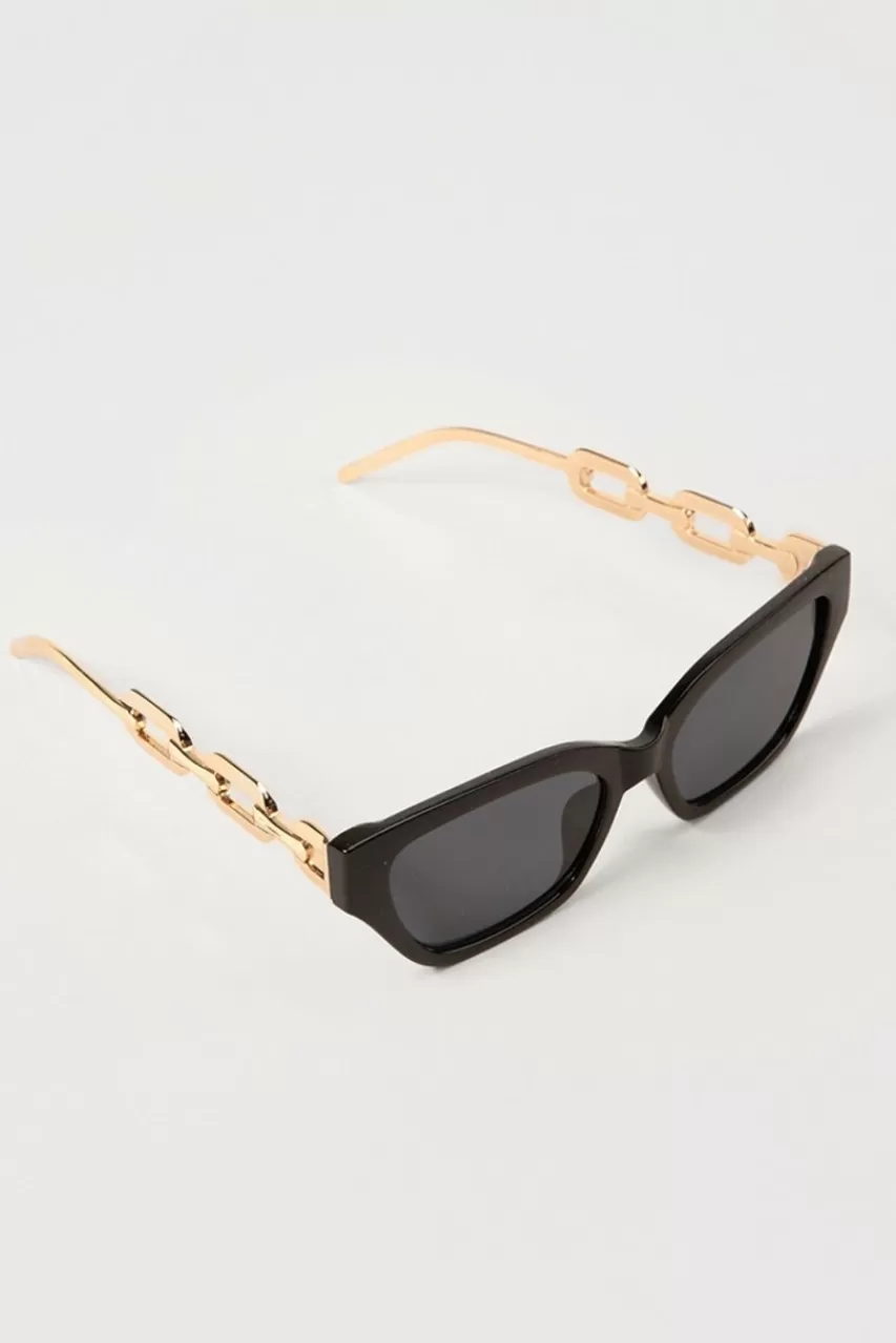 Francesca's Ava Chain Link Sunglasses