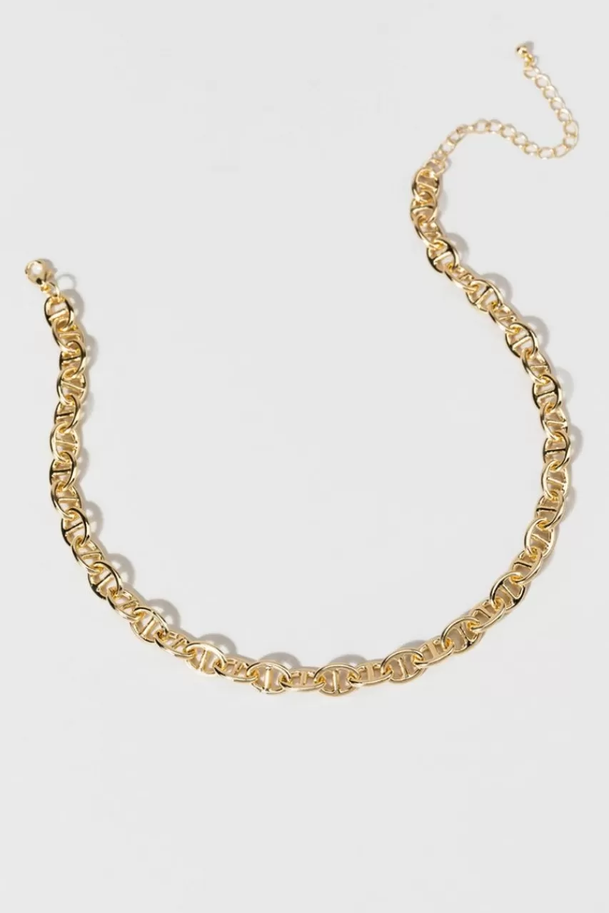 Francesca's Ava Pop Tab Choker