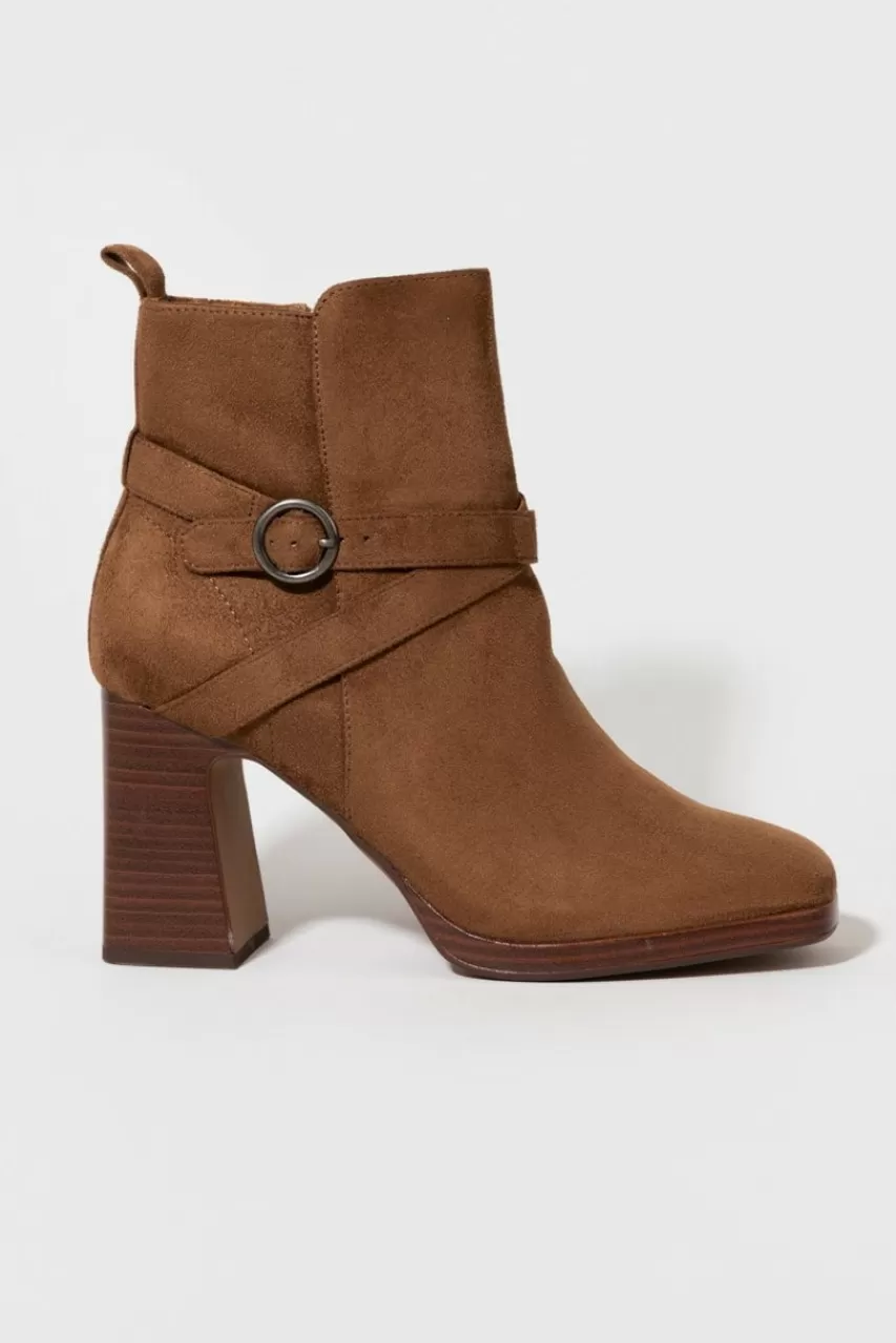 Francesca's Axel Side Buckle Boots