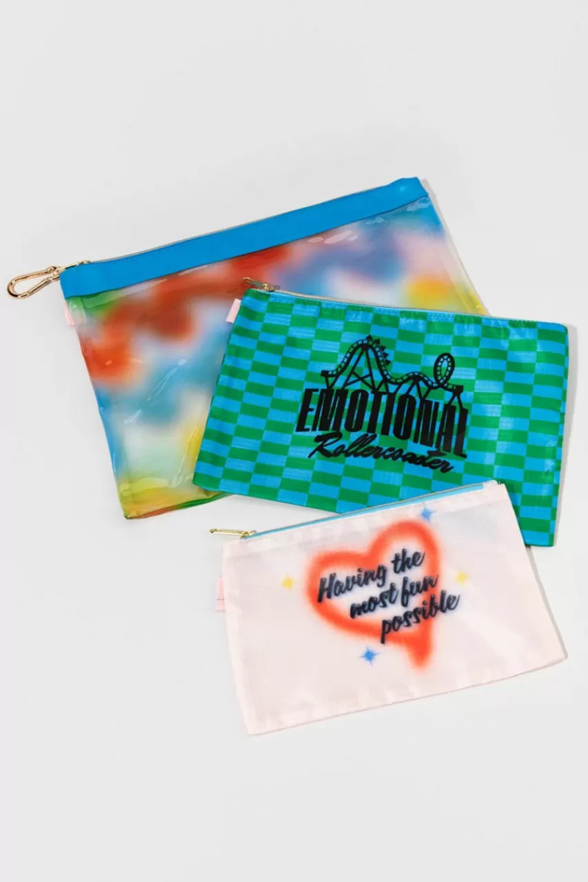 Francesca's Beach Carryall Trio Most Fun Possible