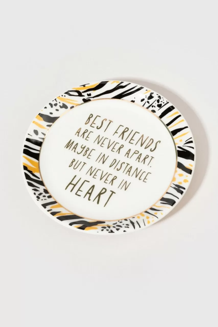 Francesca's Best Friends Animal Print Trinket Dish