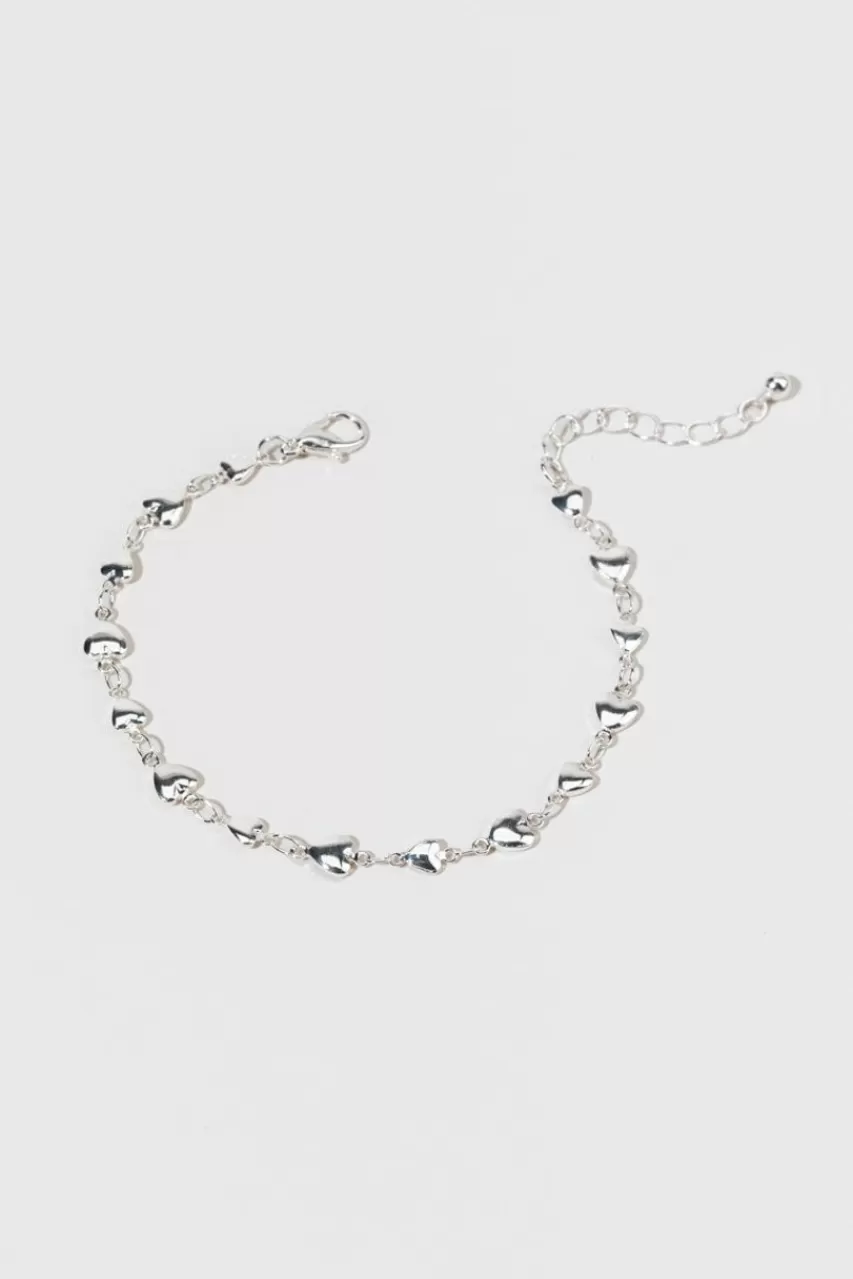 Francesca's Brandee Heart Bracelet