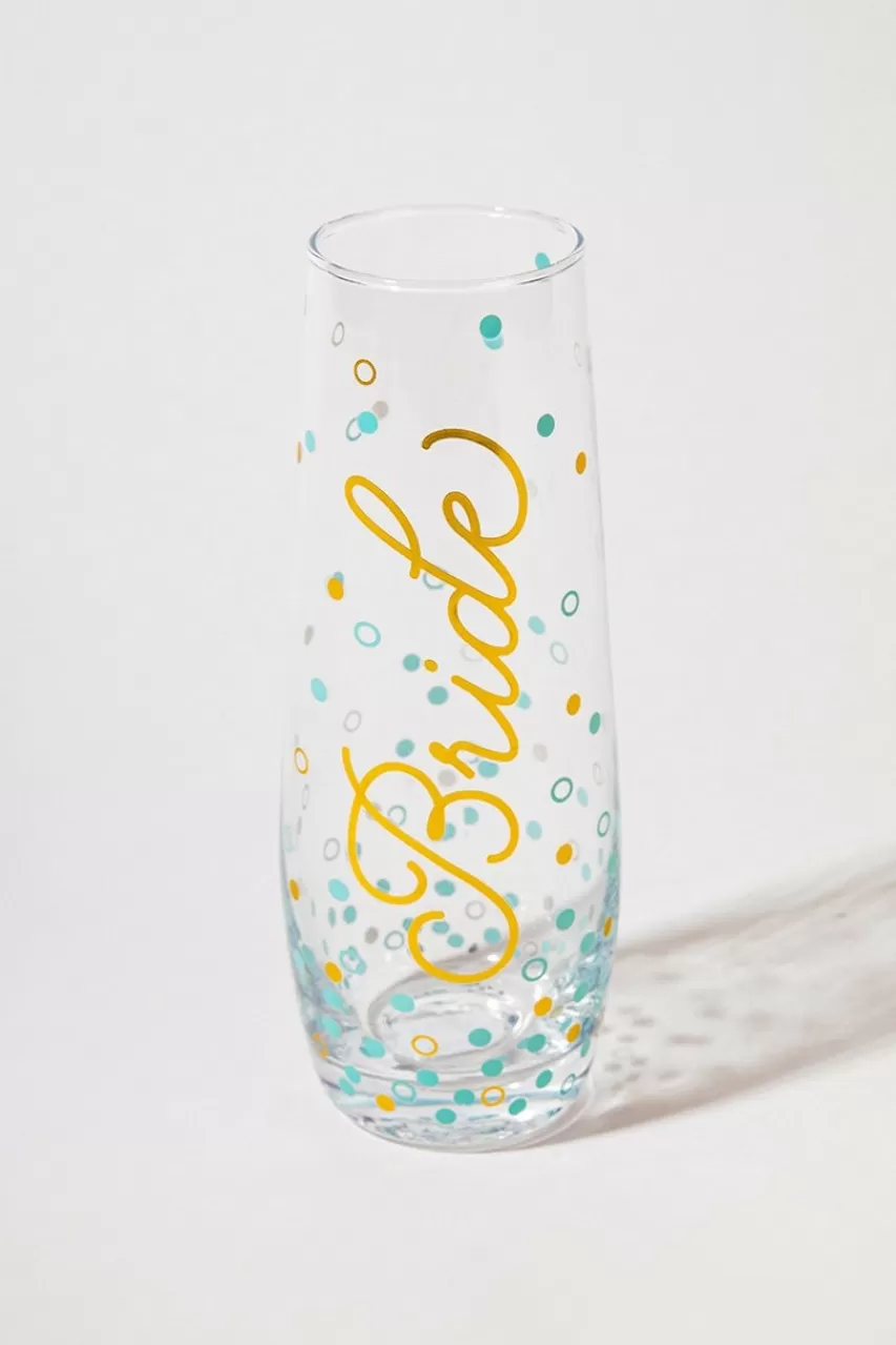 Francesca's Bride Blue And Gold Glass