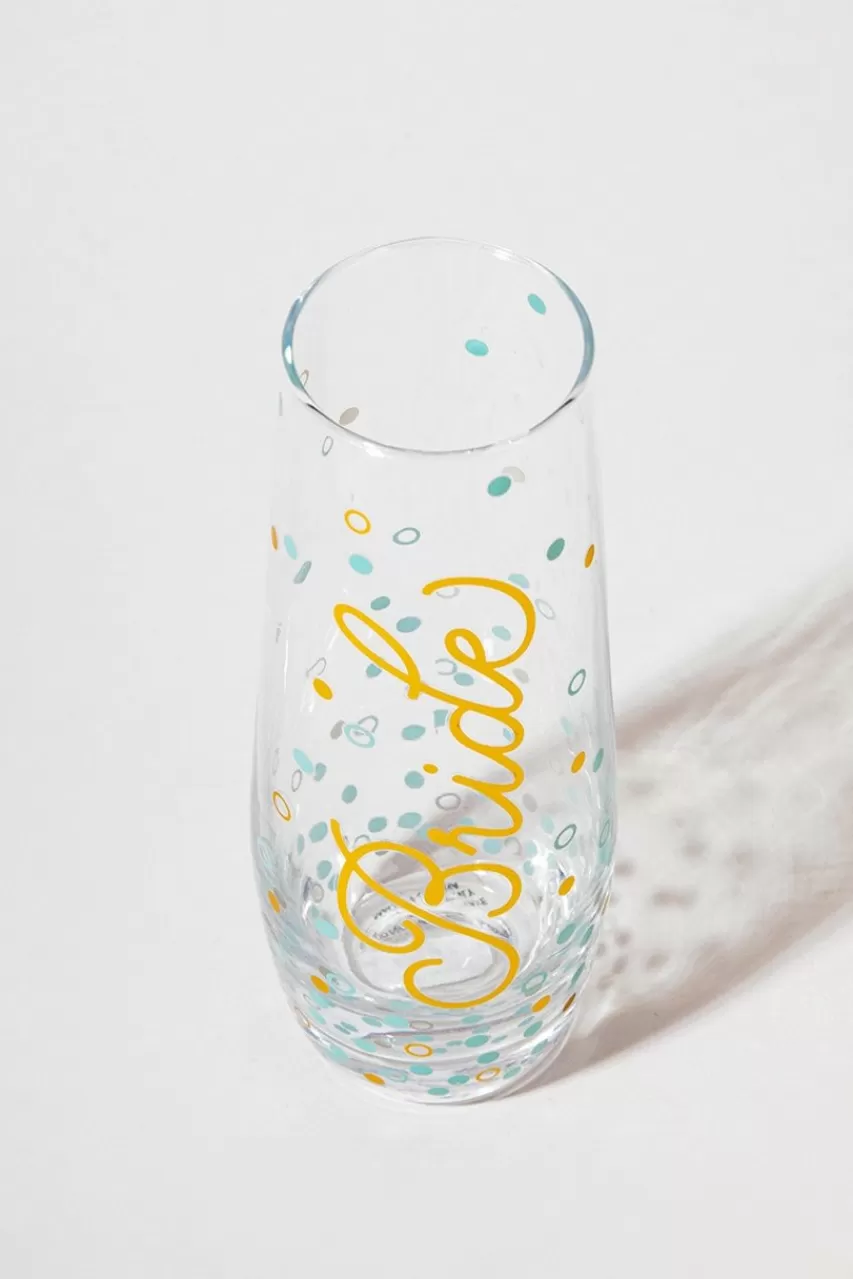 Francesca's Bride Blue And Gold Glass
