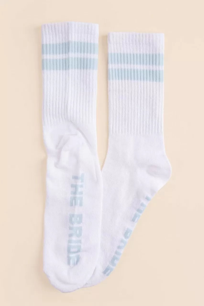 Francesca's Bride Crew Socks