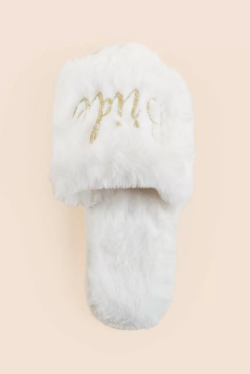 Francesca's Bride Slippers