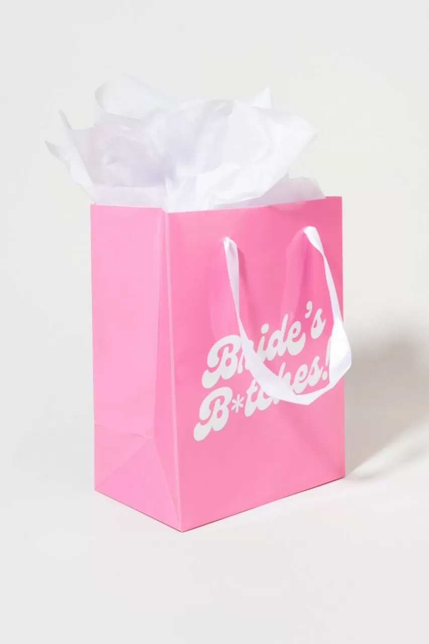 Francesca's Brides B*Tches Gift Bag With Tissue