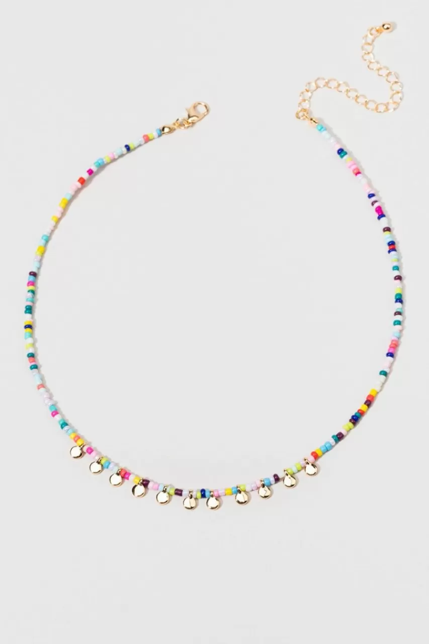 Francesca's Candace Color Bead Choker