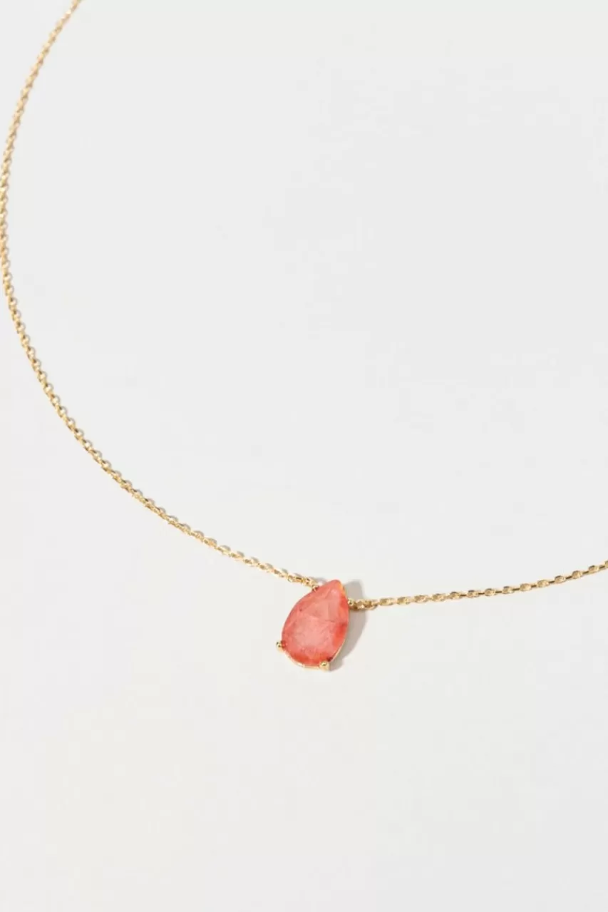 Francesca's Carly Short Pendant Necklace