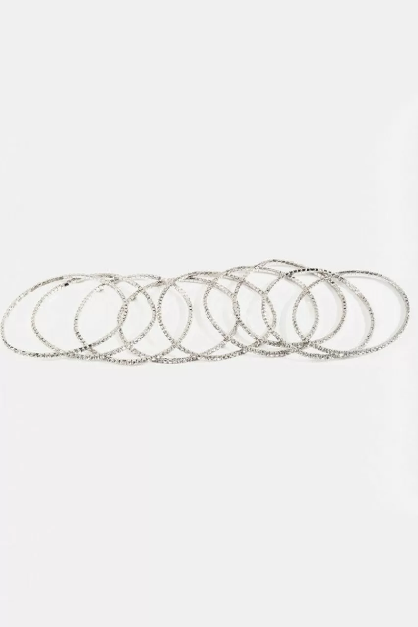 Francesca's Carly Stretch Bracelet Set
