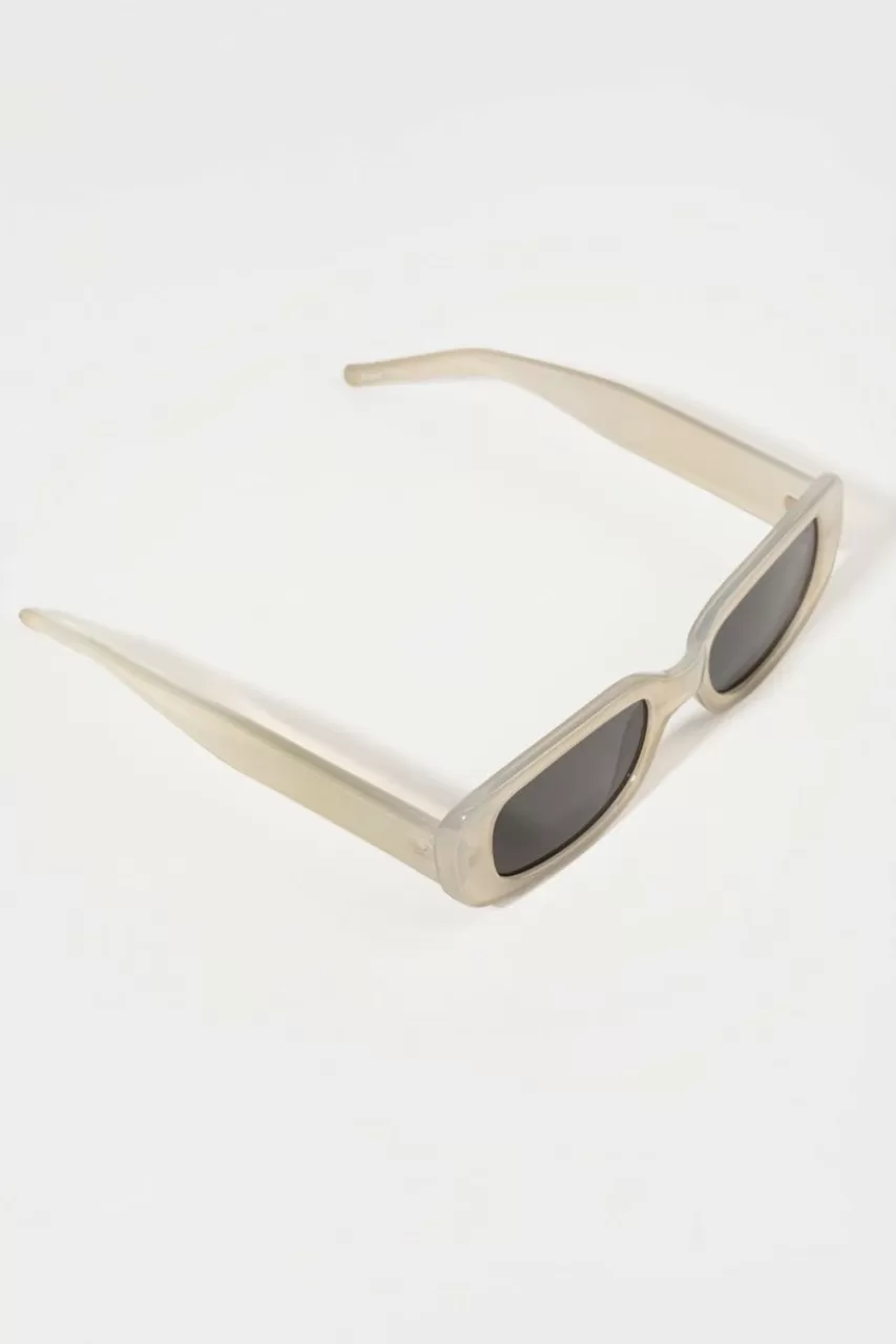 Francesca's Cecilia Narrow Square Sunglasses