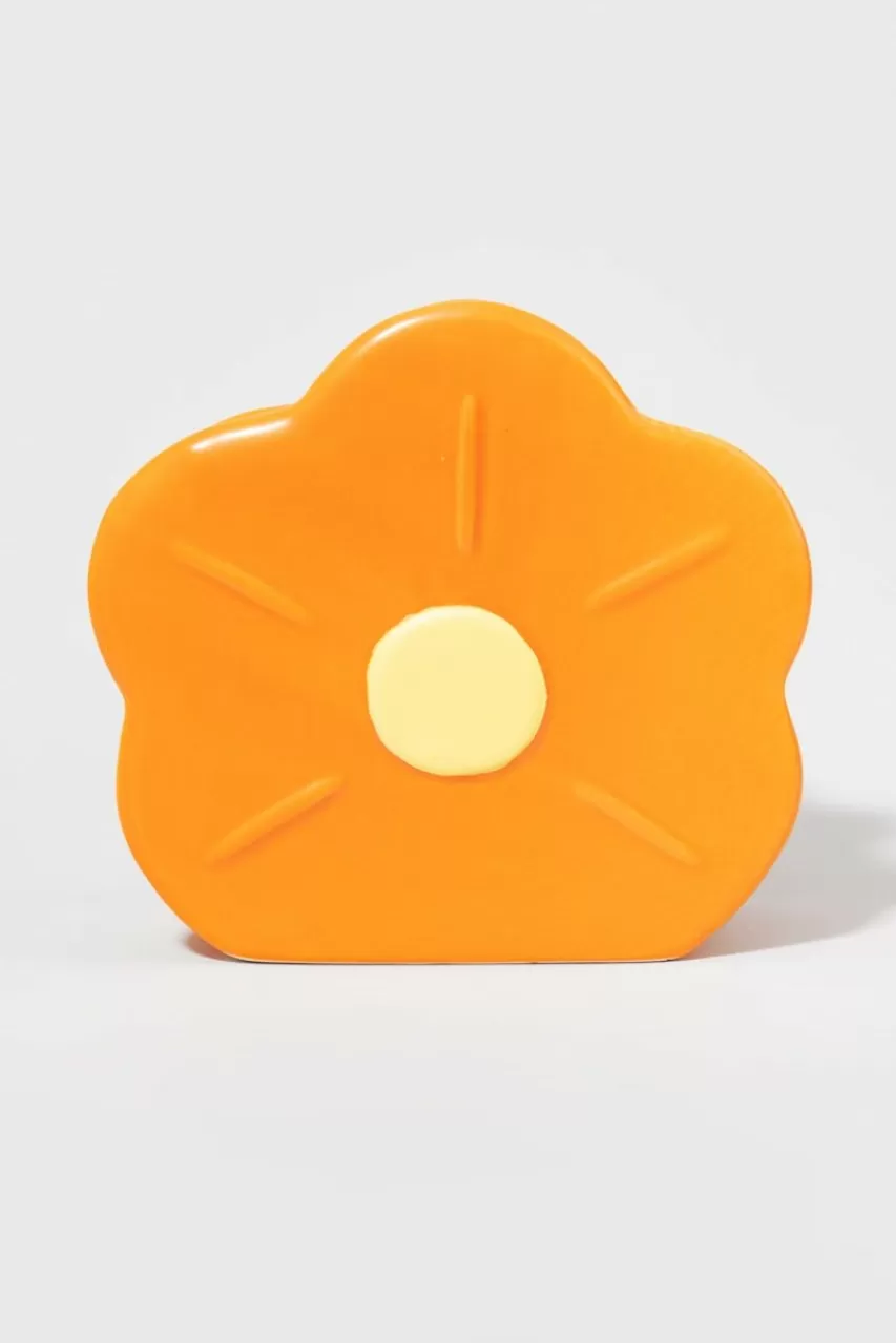 Francesca's Ceramic Poppy Super Bloom Candle Jar