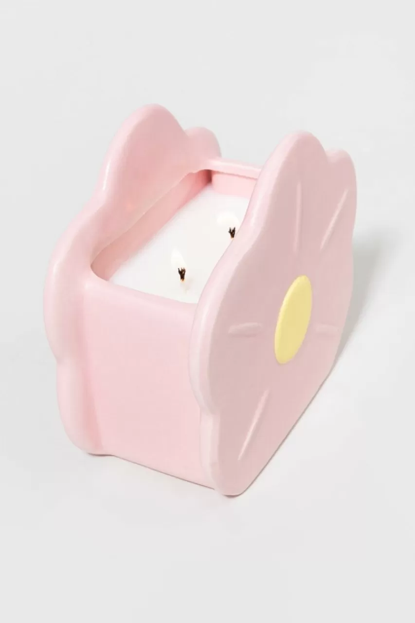 Francesca's Ceramic Strawberry Lemon Candle Jar