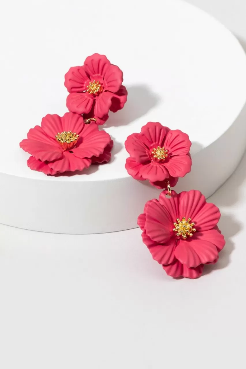 Francesca's Charmaine Epoxy Paint Earrings