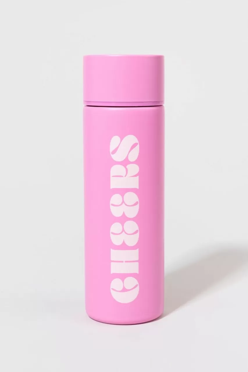 Francesca's Cheers Retro Water Flask
