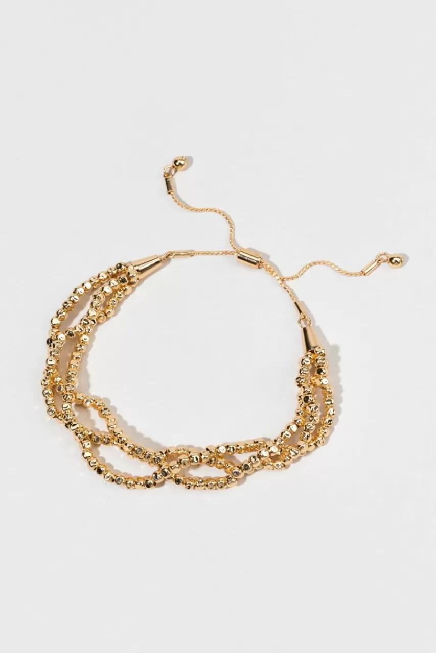 Francesca's Chelsie Three Row Necklace