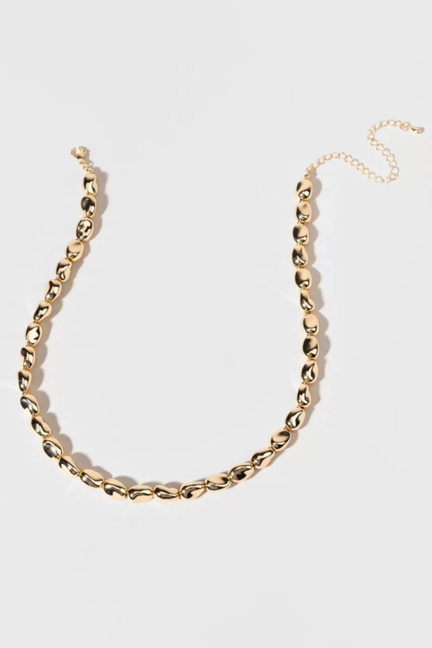 Francesca's Cheryl Bean Chain Necklace
