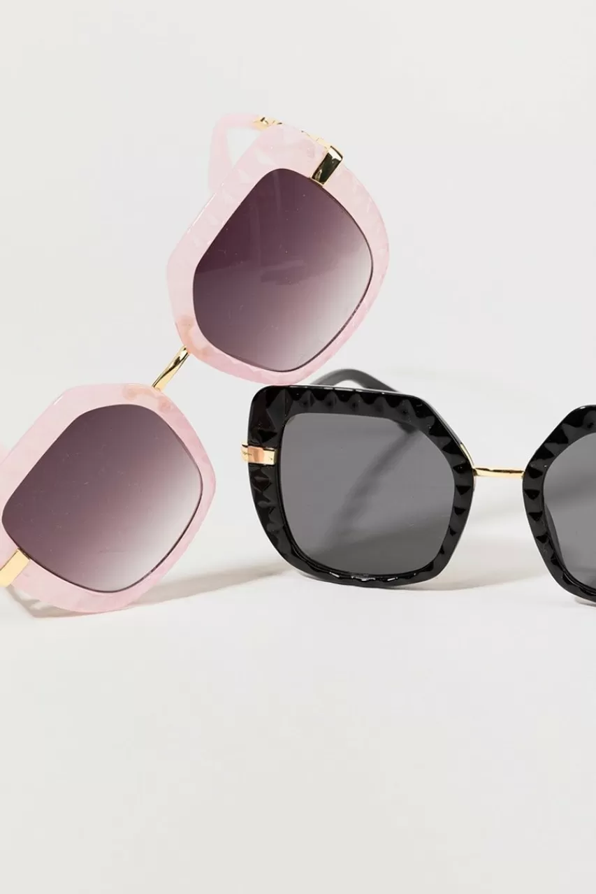 Francesca's Cheyenne Chain Link Sunglasses