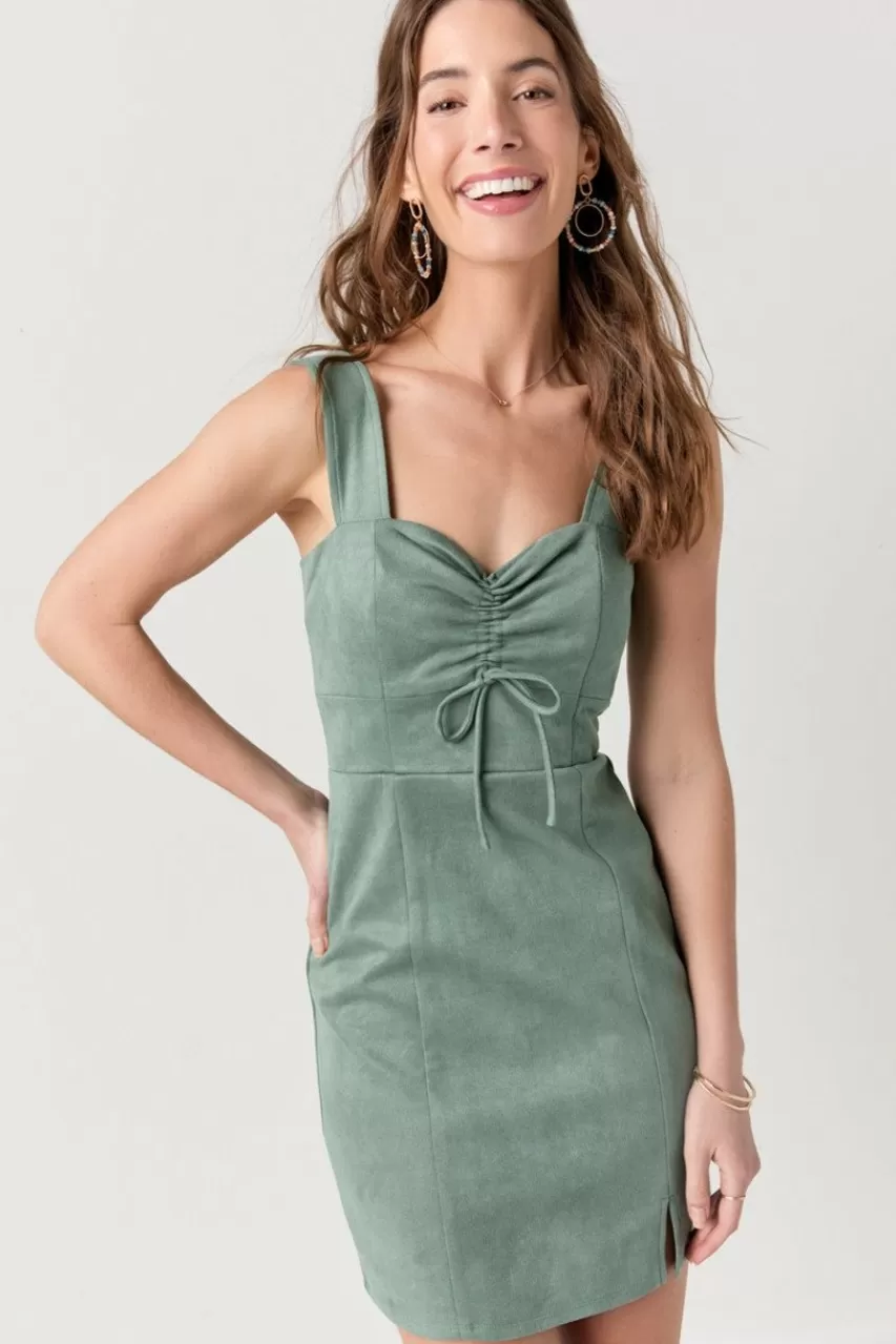 Francesca's Christa Strappy Cinched Dress