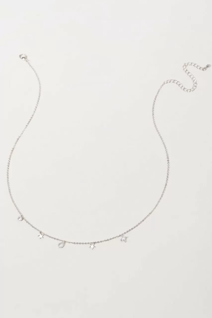 Francesca's Clematis Star Charm Necklace
