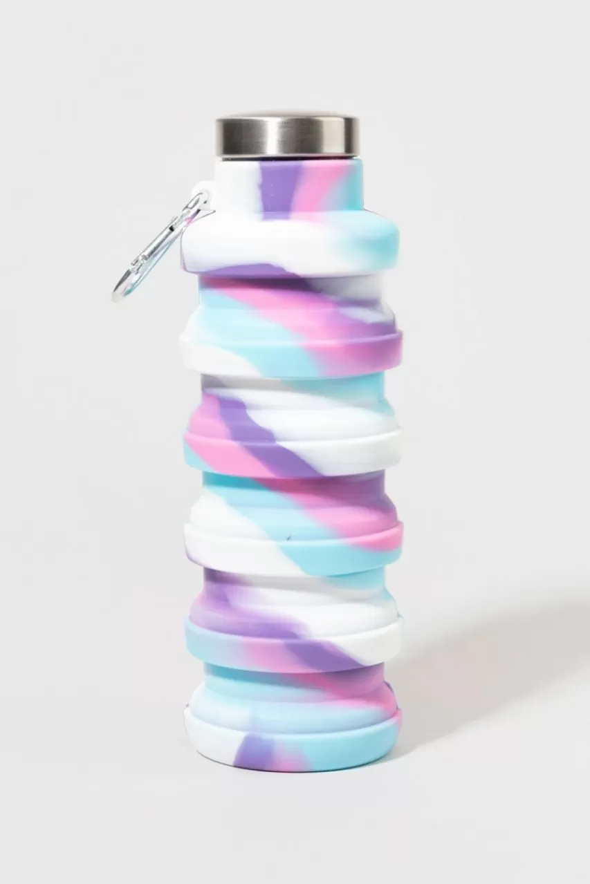 Francesca's Color Tie Dye Collaspsible Water Bottle