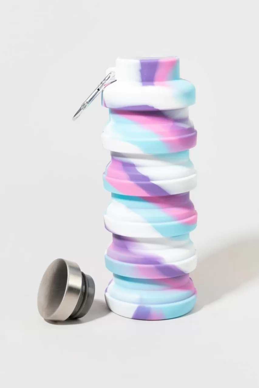 Francesca's Color Tie Dye Collaspsible Water Bottle
