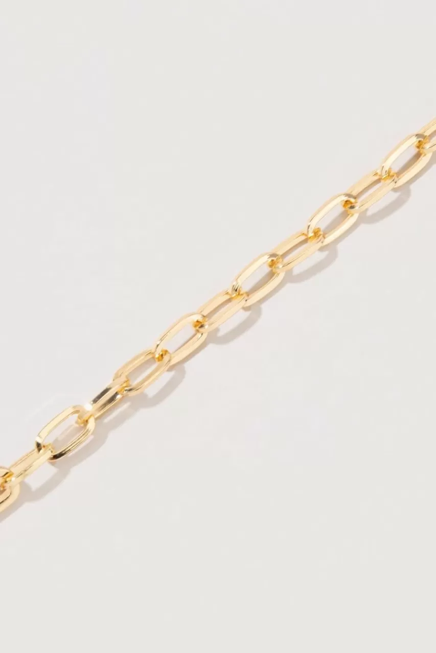 Francesca's Cora Basic Chunky Paperclip Chain Necklace