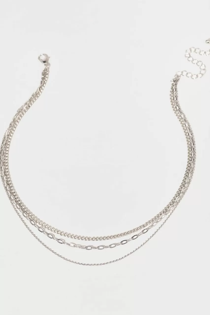 Francesca's Courtney Layered Chain Necklace