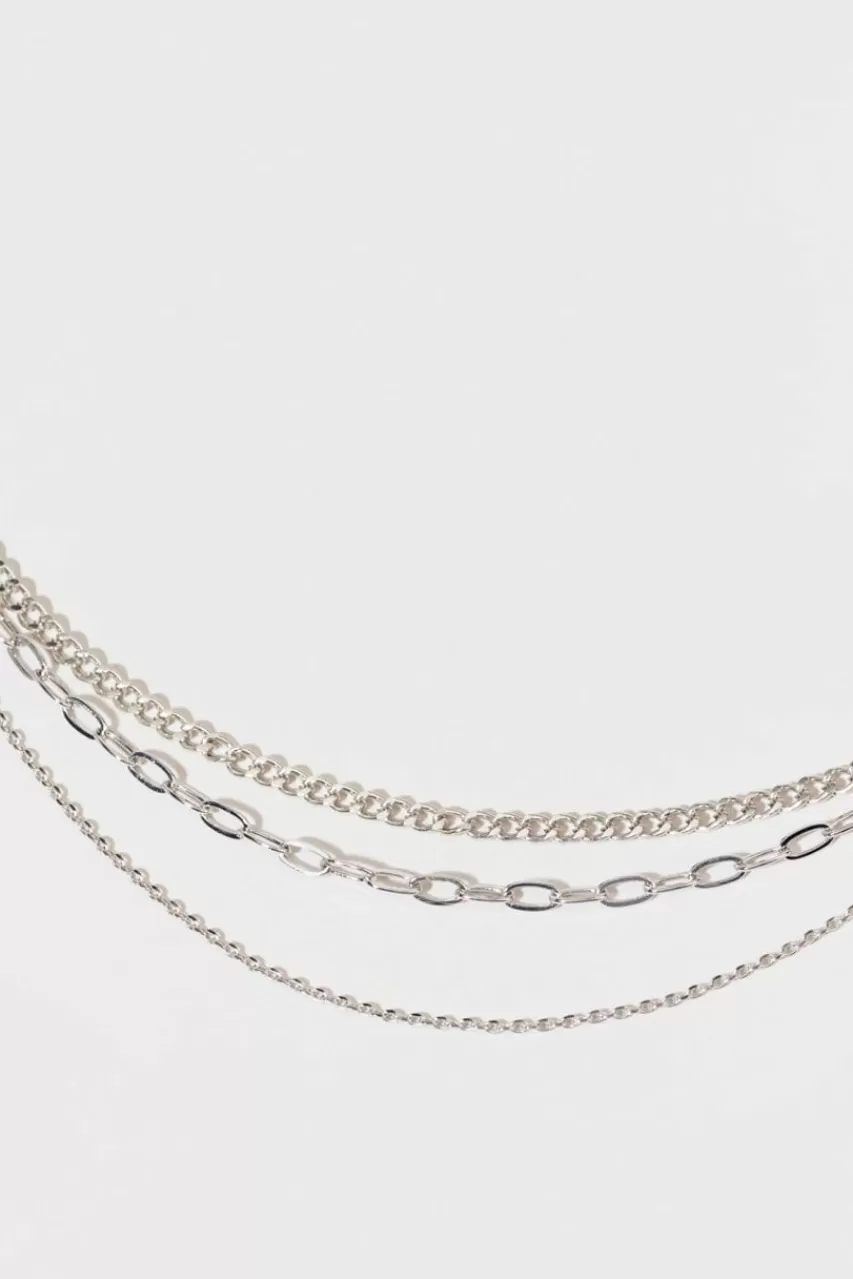 Francesca's Courtney Layered Chain Necklace