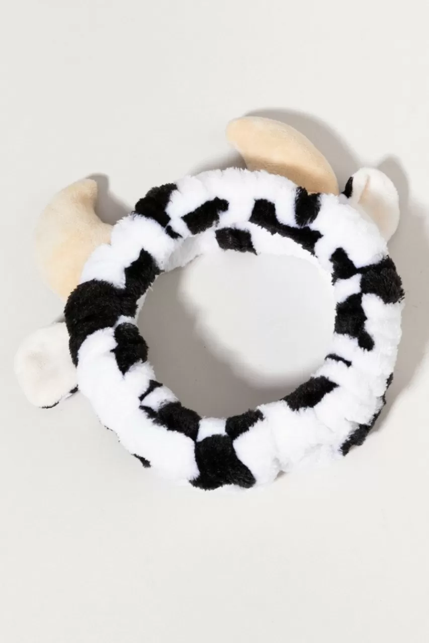 Francesca's Cow Horns Spa Headband