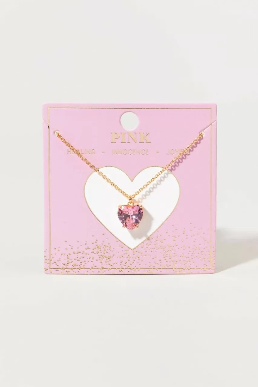 Francesca's Danielle Heart Pendant Necklace