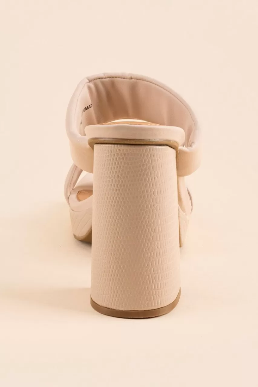 Francesca's Dolce Vita Pumah Platform Mules